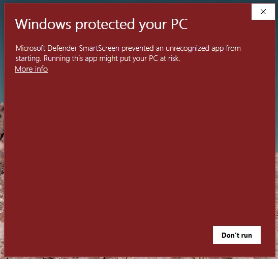 Virus? Windows Attack? No…